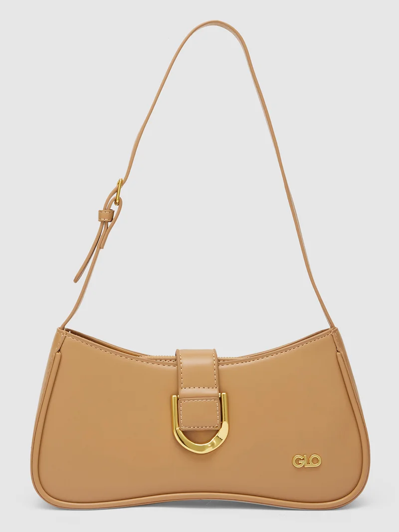 جلو باص Globus Women Khaki Solid Handheld Bag